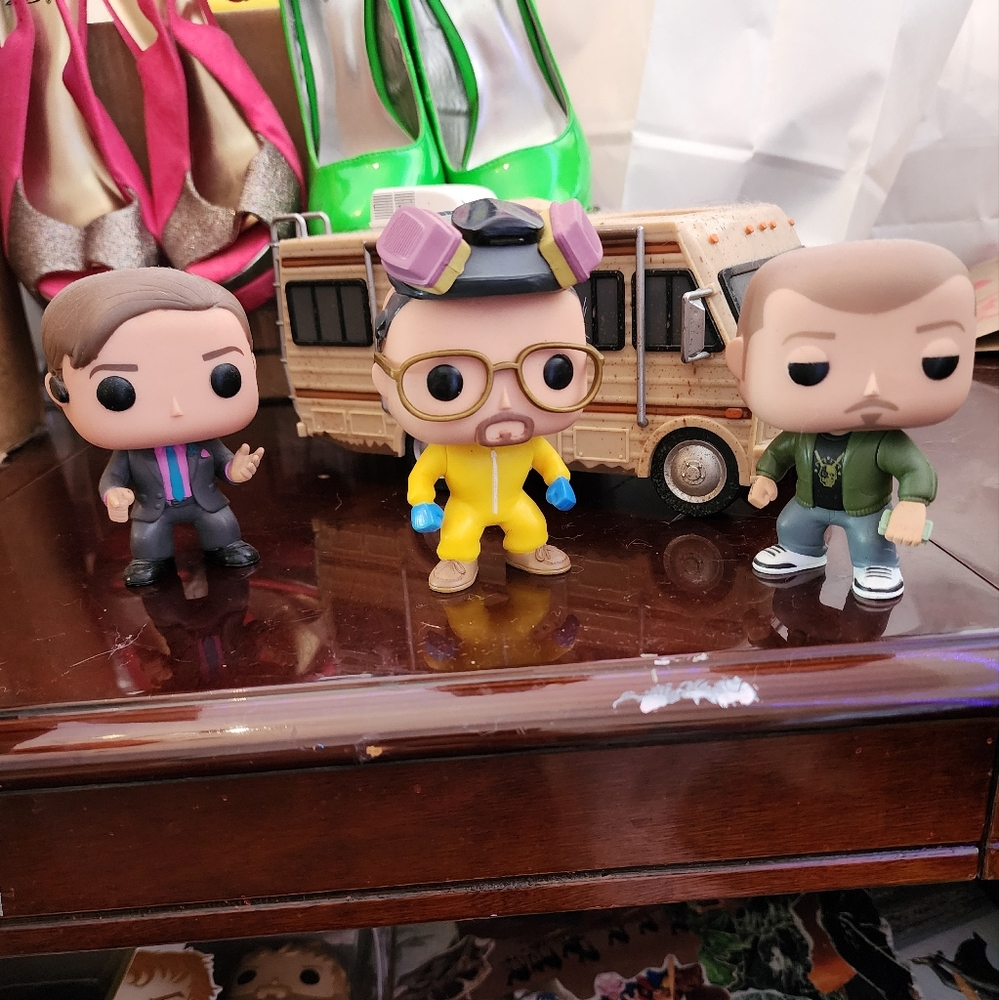Breaking bad Funko Pop set